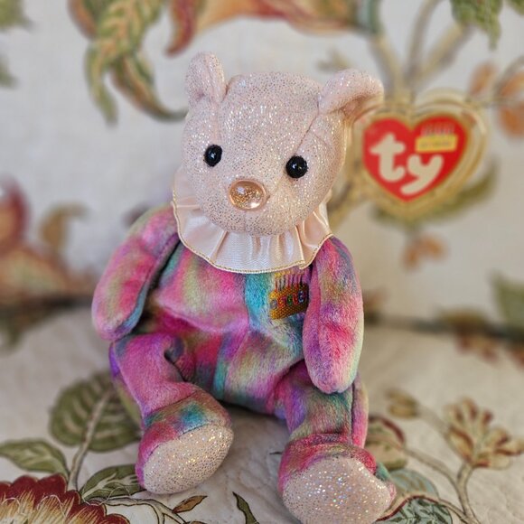 2001 Retired 'October' Birthday Beanie Baby, 8", Mint w/ Tag - Picture 1 of 7